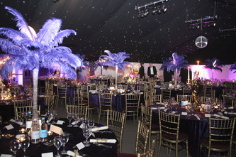 masked ball in dorset oakleaf marquees