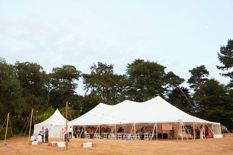 traditional marquee studland oakleaf marquees dorset